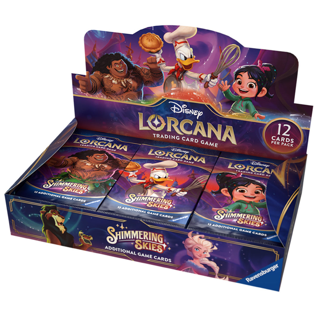 Disney Lorcana TCG: Shimmering Skies Boosters (2 options) Trading Card Games Ravensburger SKS Booster Box