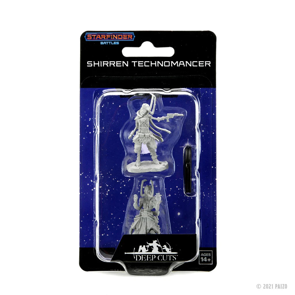Starfinder Deep Cuts: Shirren Technomancer Miniatures WizKids