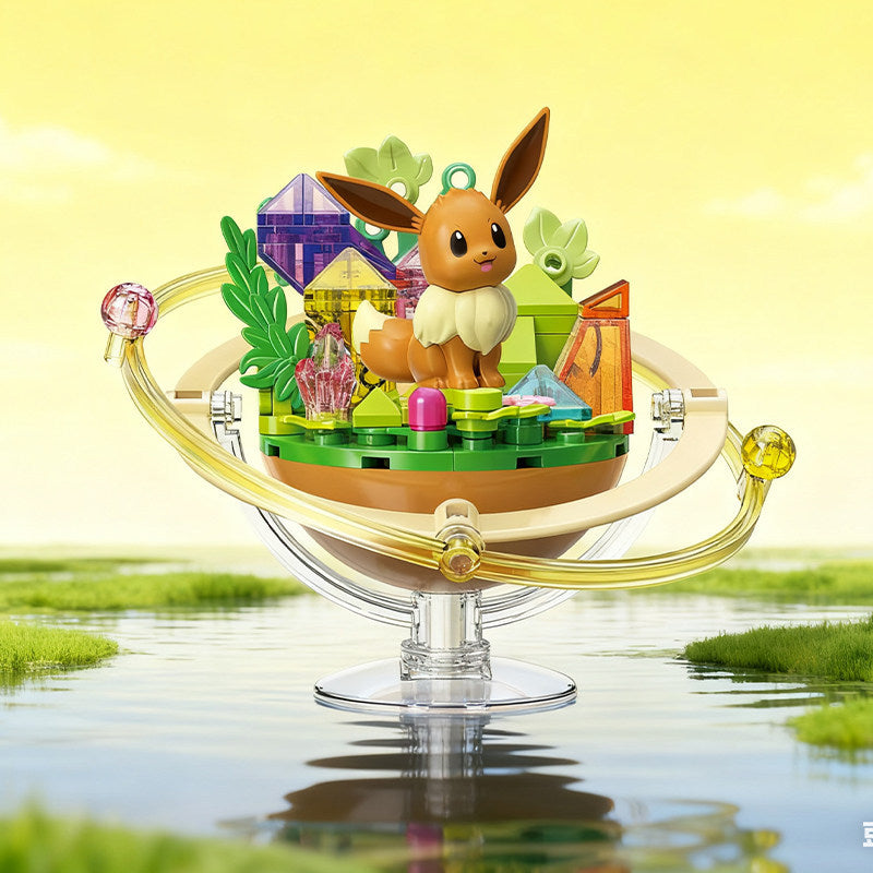 Pokémon Eeveelution Planet Series Building Block Set Toys Pepper Joy