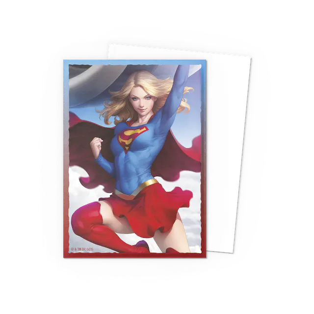 Dragon Shield 100ct Brushed Art Sleeves: Supergirl Supplies Arcane Tinmen   