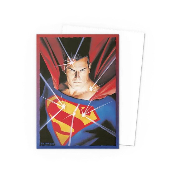 Dragon Shield 100ct Brushed Art Sleeves: Superman Portrait Supplies Arcane Tinmen   