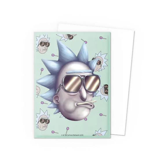 Dragon Shield Art Sleeves: Rick and Morty Cool Rick 100ct Supplies Arcane Tinmen   