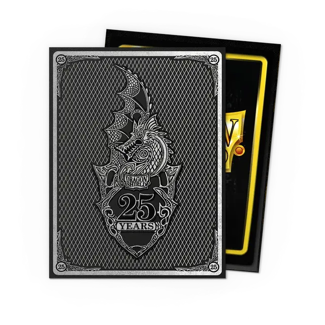 Dragon Shield 100ct Matte Art Sleeves: 25th Anniversary Supplies Arcane Tinmen   