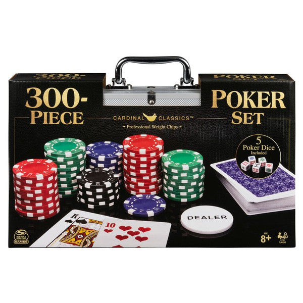 Cardinal Classics 300pc Poker Set Supplies Other