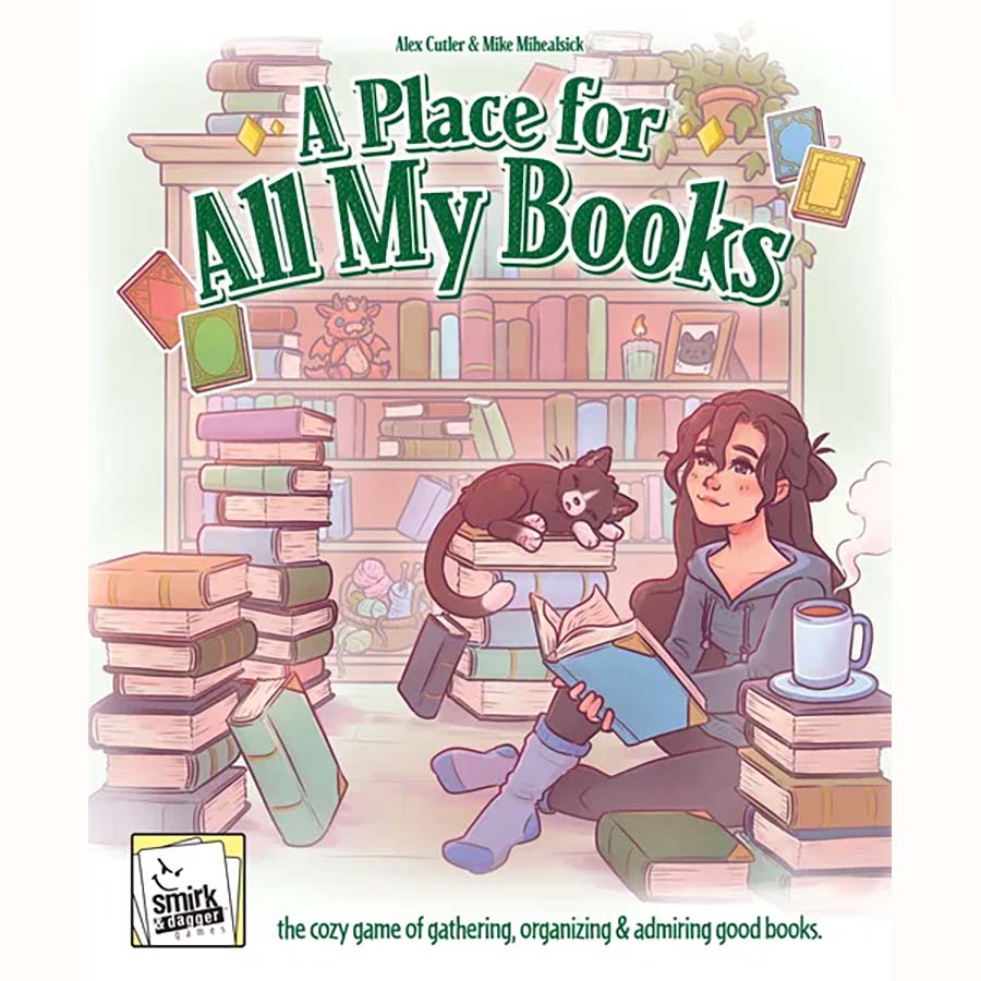 A Place For All My Books Board Games Smirk & Dagger