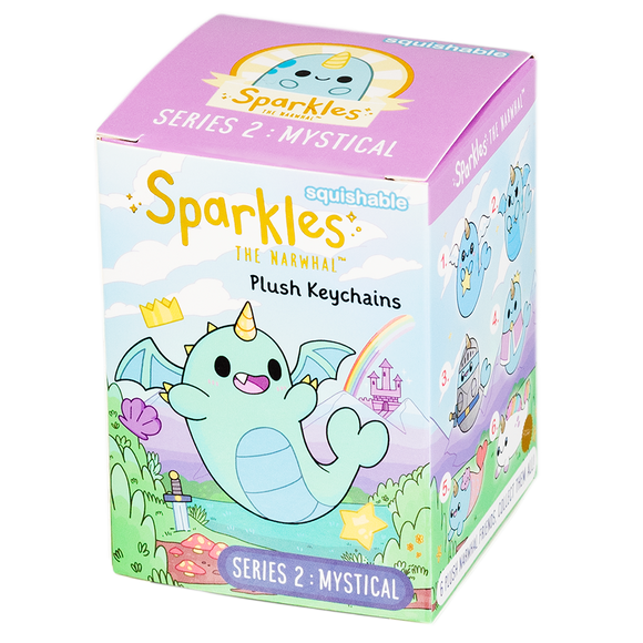 Squishables Sparkles the Narwhal S2: Mystical Mystery Box