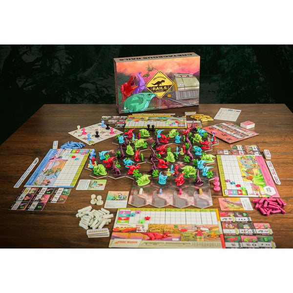 Cretaceous Rails Board Games Common Ground Games