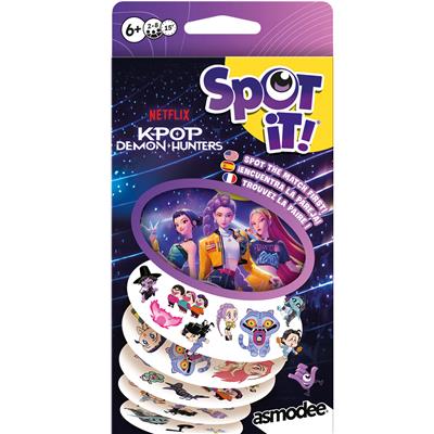Spot It! K-Pop Demon Hunters Party Games Asmodee Spot It! KPopDH