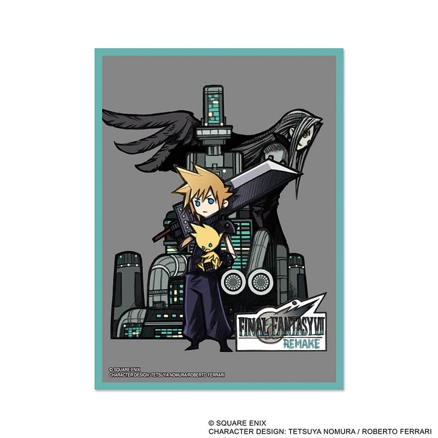 Final Fantasy Card Sleeve Series (7 Options) Supplies Common Ground Games FF Sleeves Cloud