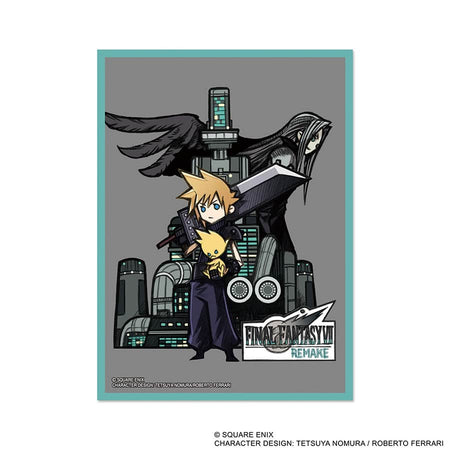 Final Fantasy Card Sleeve Series (7 Options) Supplies Common Ground Games FF Sleeves Cloud