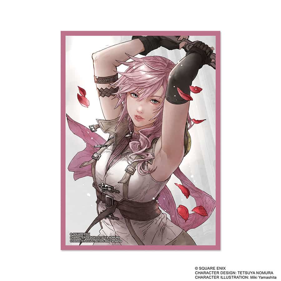 Final Fantasy Card Sleeve Series (7 Options) Supplies Common Ground Games FF Sleeves Lightning
