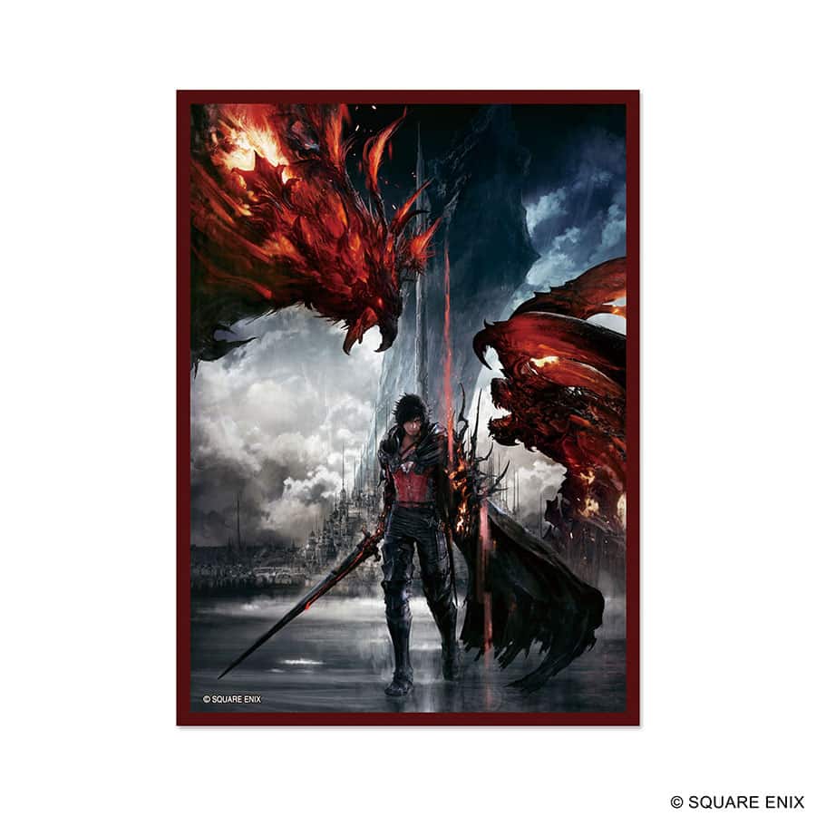 Final Fantasy Card Sleeve Series (7 Options) Supplies Common Ground Games FF Sleeves Clive
