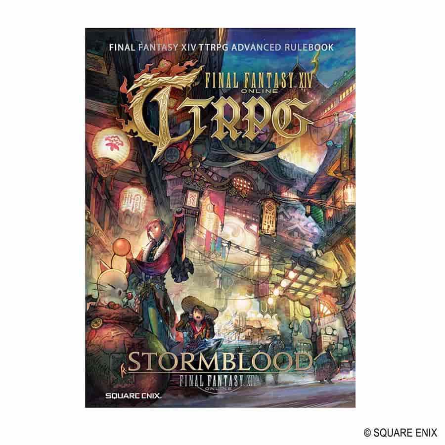 Final Fantasy XIV: RPG Advanced Rulebook Stormblood Board Games Square Enix FF14 RPG Advanced Rulebook Stormblood