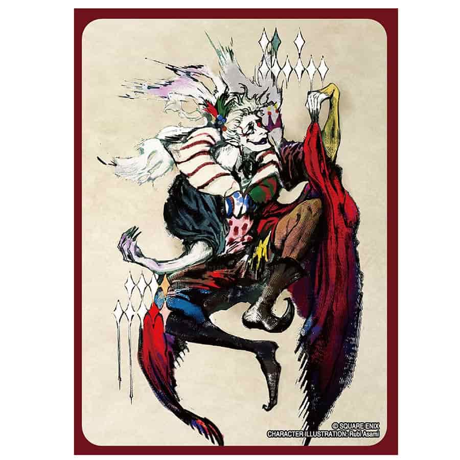 Final Fantasy Card Sleeve Series (7 Options) Supplies Common Ground Games FF Sleeves Kefka