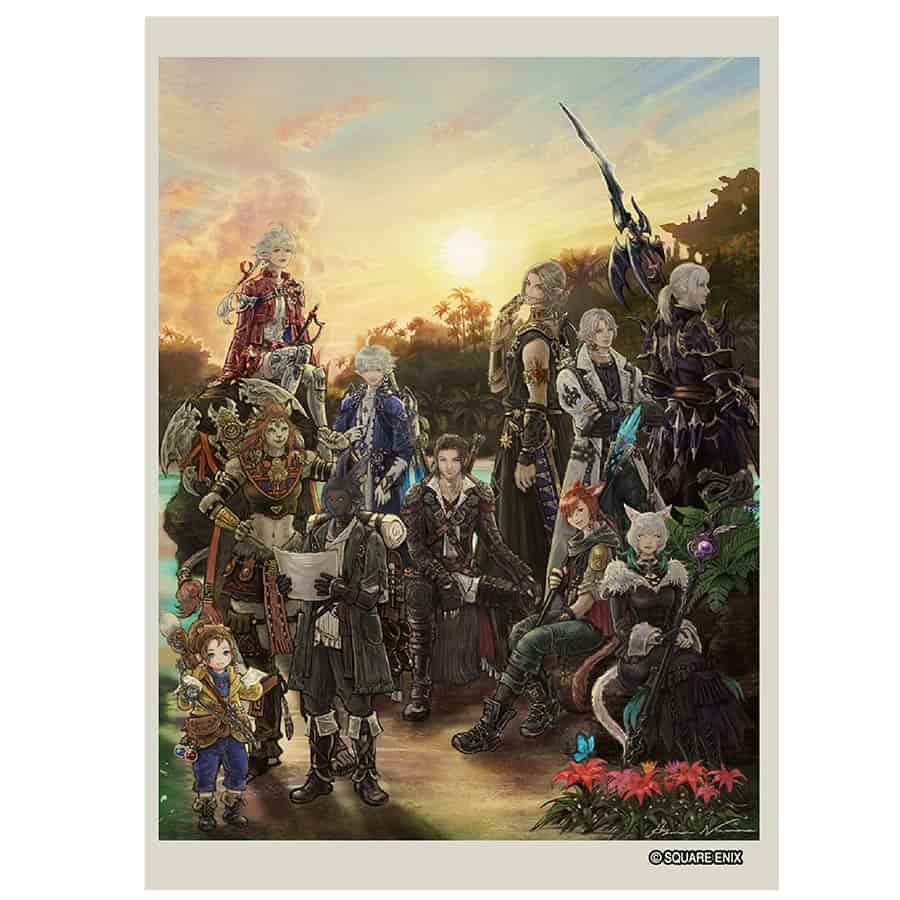 Final Fantasy Card Sleeve Series (7 Options) Supplies Common Ground Games FF Sleeves FFXIV