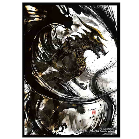 Final Fantasy Card Sleeve Series (7 Options) Supplies Common Ground Games FF Sleeves Bahamut