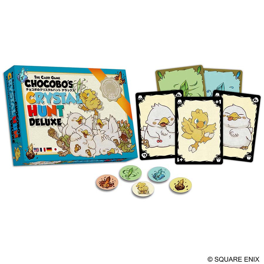 Final Fantasy: Chocobo's Crystal Hunt Deluxe Edition Board Games Square Enix