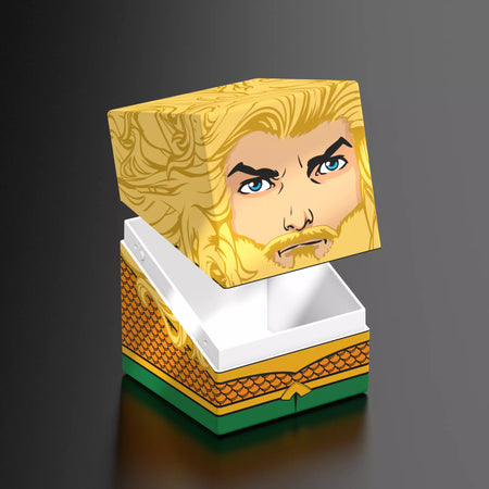 Squaroes Justice League Deck Box - Aquaman Supplies Ultimate Guard   