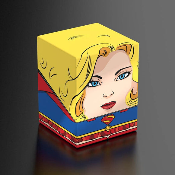 Squaroes Justice League Deck Box - Supergirl Supplies Ultimate Guard