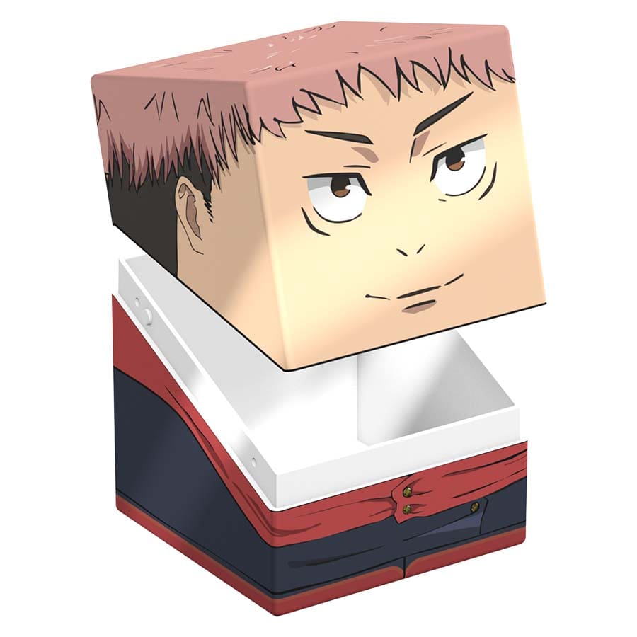Squaroes Jujutsu Kaisen (Wave 1) Deck Box - Yuji Itadori Supplies Ultimate Guard SQR Yuji Itadori