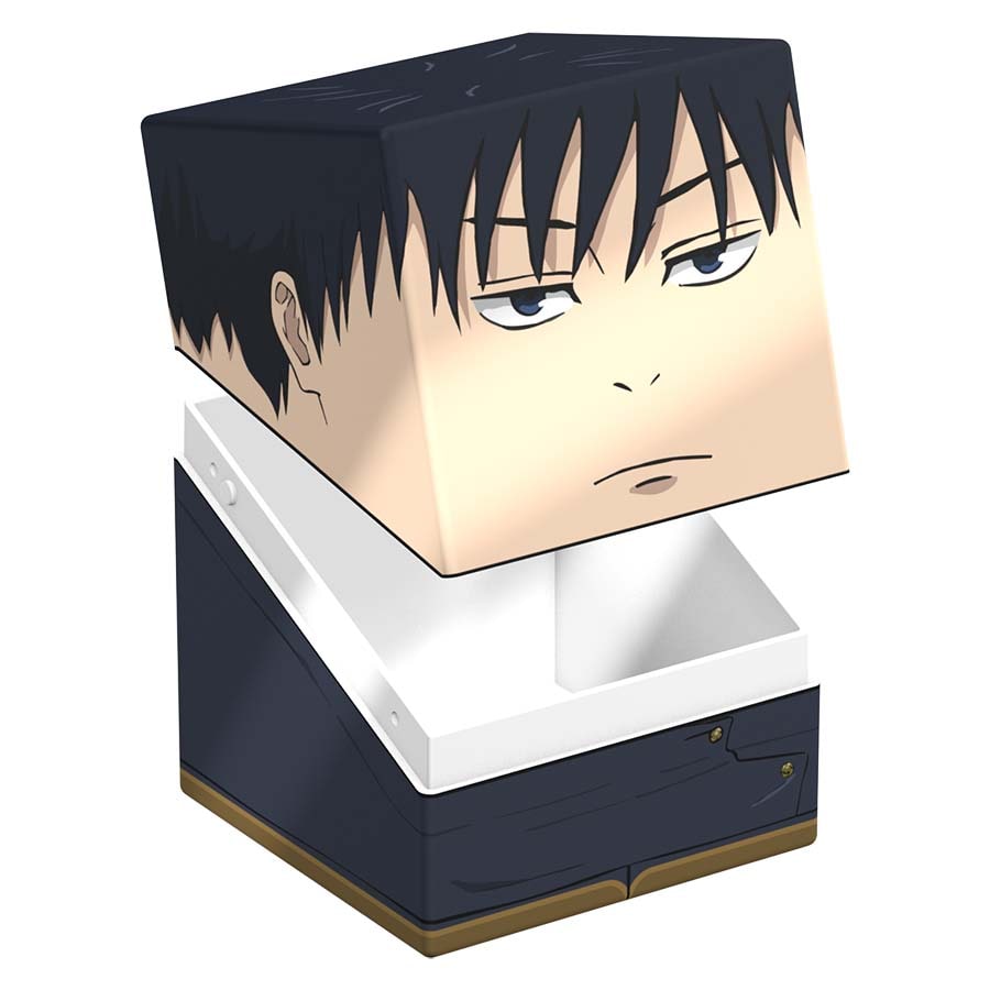 Squaroes Jujutsu Kaisen (Wave 1) Deck Box - Megumi Fushiguro Supplies Ultimate Guard SQR Megumi Fushiguro