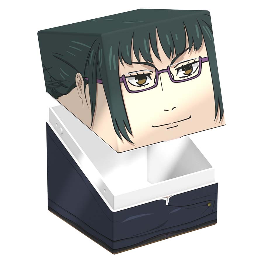 Squaroes Jujutsu Kaisen (Wave 1) Deck Box - Maki Zen'in Supplies Ultimate Guard SQR Maki Zen'in