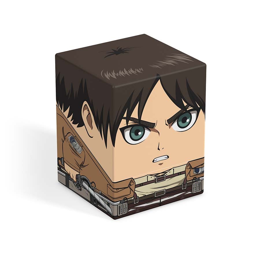 Squaroes Attack on Titan Deck Box - Eren Jager Supplies Ultimate Guard SQR Eren Jager