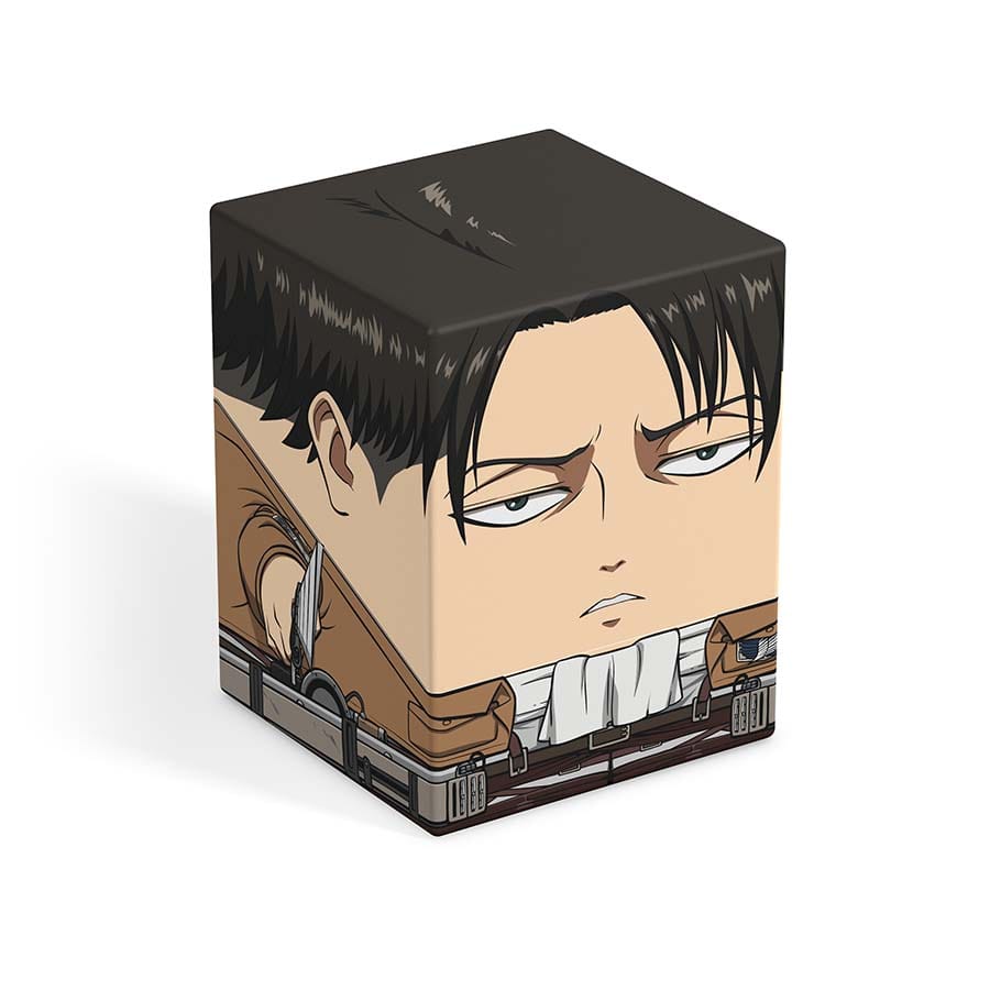 Squaroes Attack on Titan Deck Box - Levi Ackermann Supplies Ultimate Guard SQR Levi A