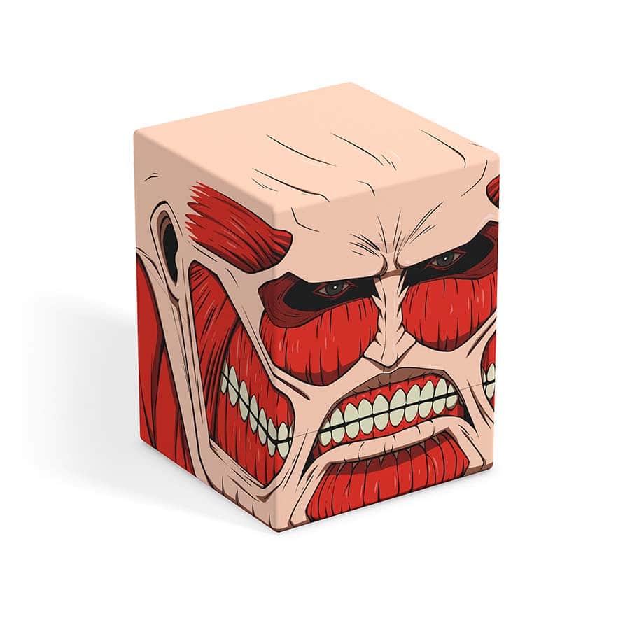 Squaroes Attack on Titan Deck Box - Colossal Titan Supplies Ultimate Guard SQR Colossal Titan