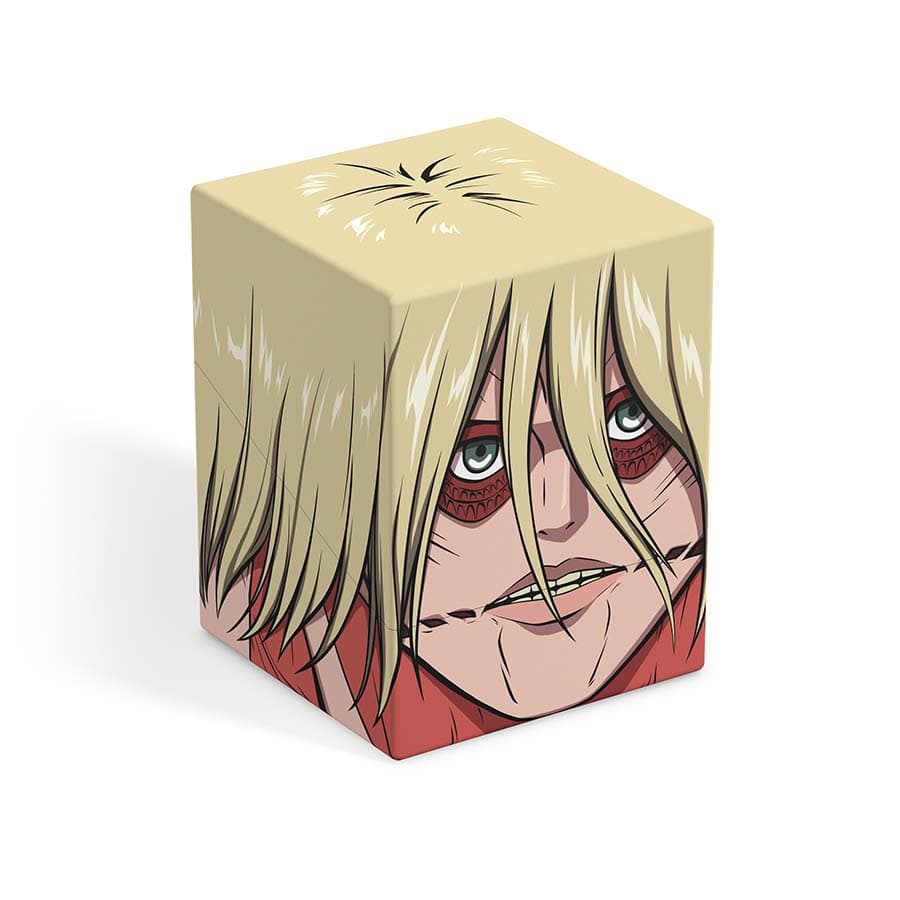 Squaroes Attack on Titan Deck Box - Female Titan Supplies Ultimate Guard SQR Female Titan