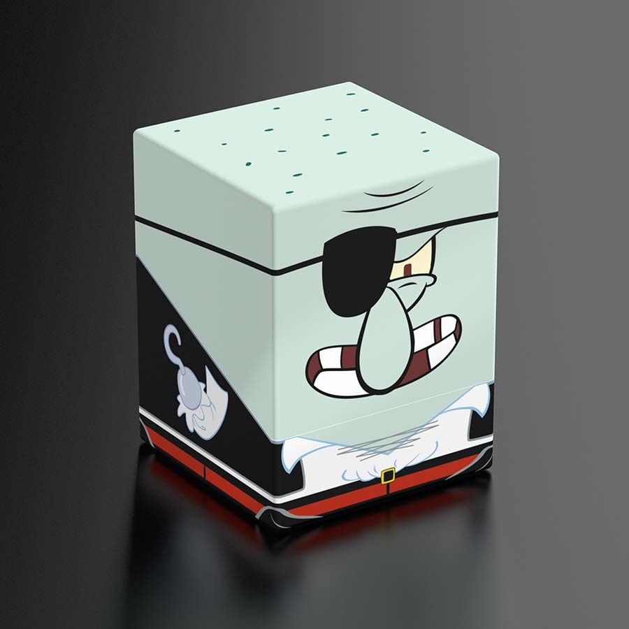 Squaroes Spongebob Squarepants Deck Box - Pirate Squidward Supplies Ultimate Guard SQR Pirate Squidward