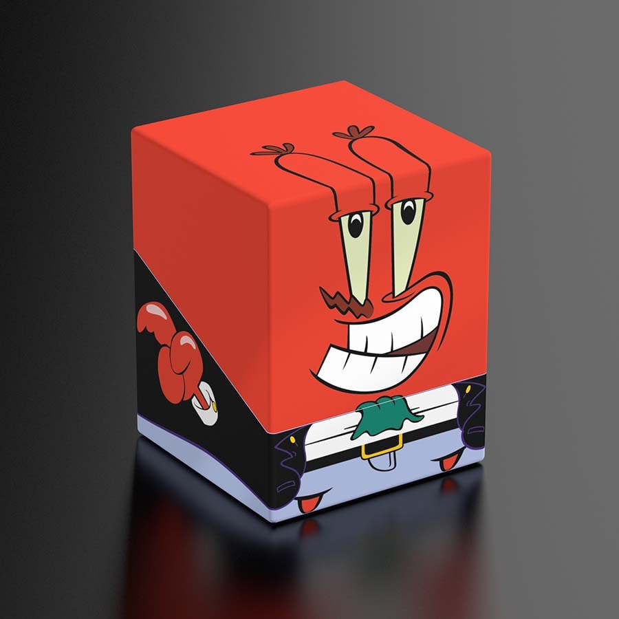 Squaroes Spongebob Squarepants Deck Box - Pirate Mr. Krabs Supplies Ultimate Guard SQR Pirate Mr. Krabs