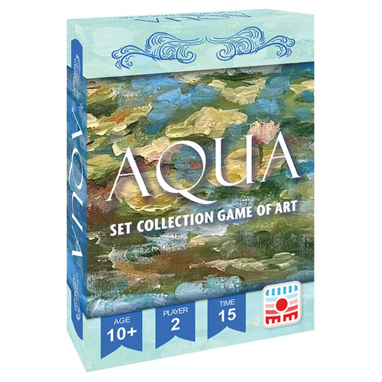 Aqua: Set Collection Game of Art Card Games Sunrise Tornado