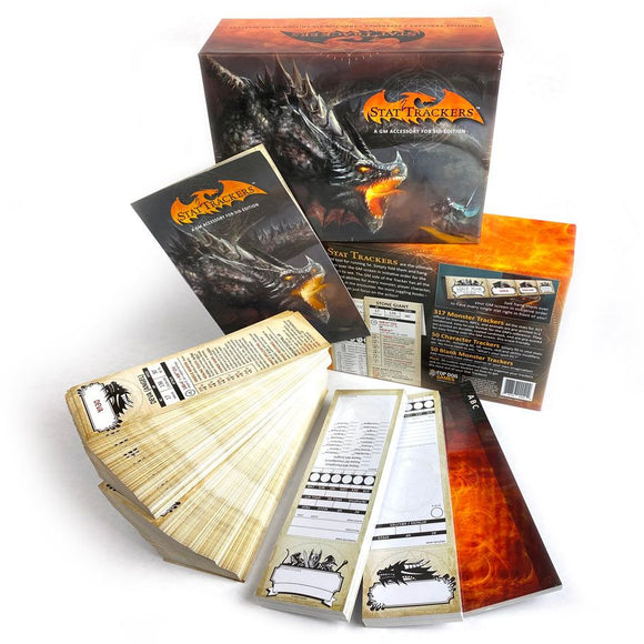 Stat Trackers Core Set - 5e Compatible Role Playing Games Other   