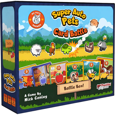 Super Auto Pets Card Battle: Battle Box Card Games Plaid Hat Games Super Auto Pets: Battle Box