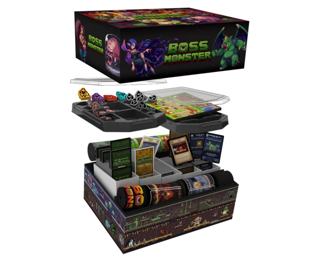Boss Monster Big Box Kickstarter Edition Board Game Organization Brotherwise Games