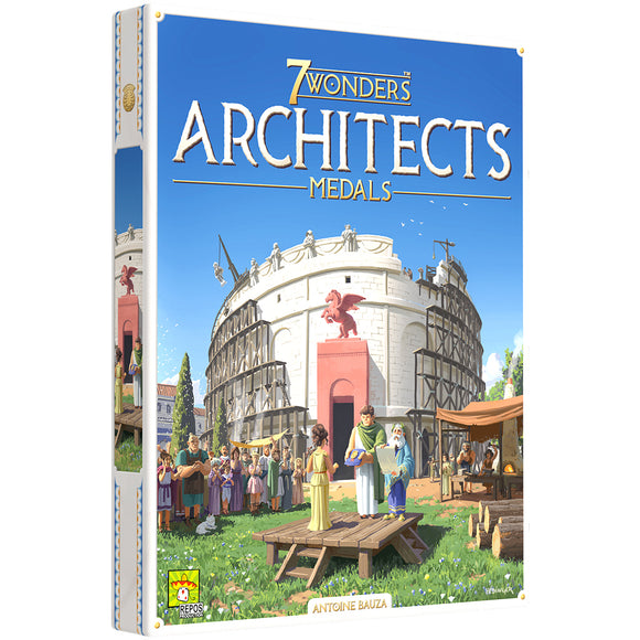 7 Wonders Architects: Medals Board Games Asmodee   