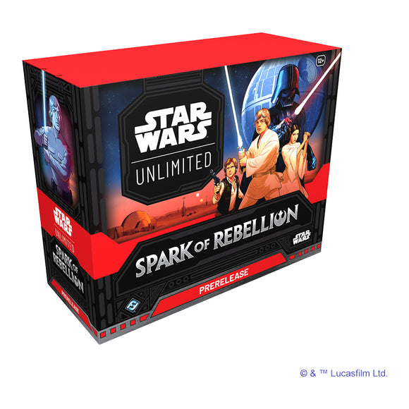 Star Wars Unlimited: Spark of Rebellion PreRelease Box Trading Card Games Asmodee   