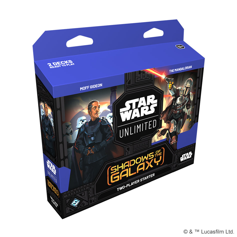 Star Wars Unlimited [SHD] Shadows of the Galaxy Two Player Starter Set Trading Card Games Fantasy Flight   