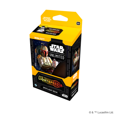 Star Wars Unlimited [JTL] Jump to Lightspeed Spotlight Deck (3 options) Trading Card Games Fantasy Flight JTL SD Boba Fett