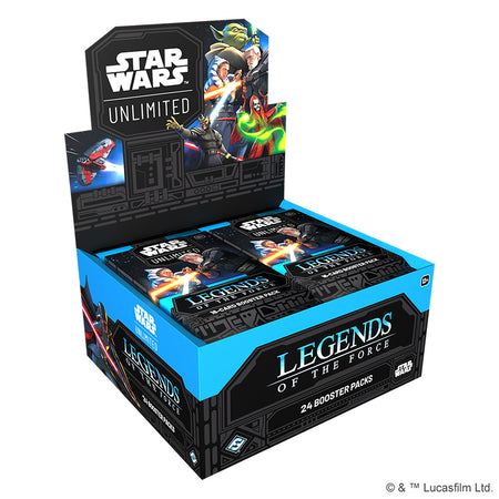 Star Wars Unlimited [LOF] Legends of the Force Boosters (2 options) Trading Card Games Fantasy Flight LOF Booster Box