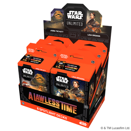 Star Wars: Unlimited - A Lawless Time: Spotlight Deck Trading Card Games Fantasy Flight ALT Spotlight Both Decks