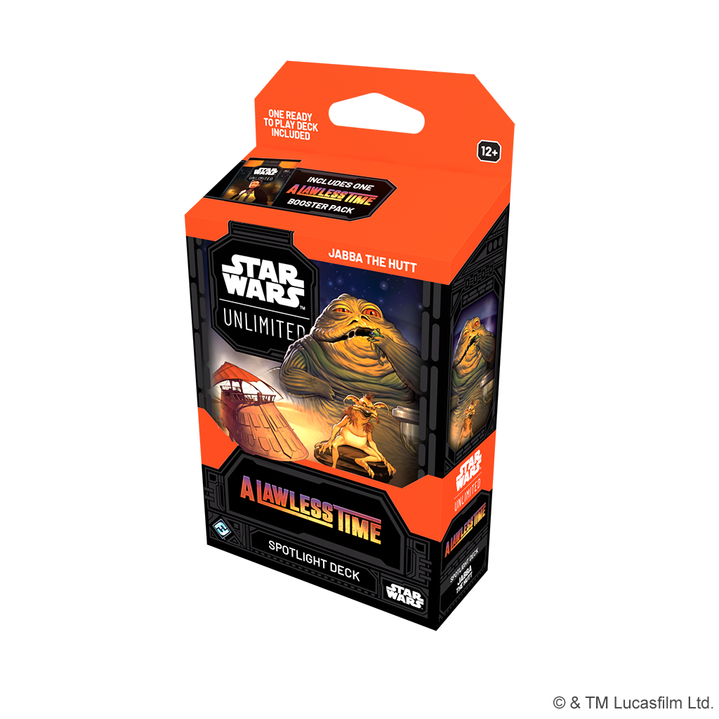 Star Wars: Unlimited - A Lawless Time: Spotlight Deck Trading Card Games Fantasy Flight ALT SD Jaba