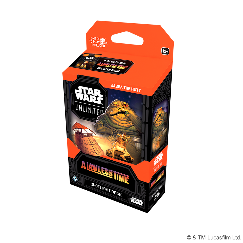 Star Wars: Unlimited - A Lawless Time: Spotlight Deck Trading Card Games Fantasy Flight ALT SD Jaba