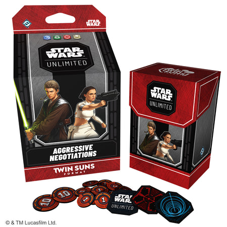 Star Wars: Unlimited – 2026 Twin Suns Deck Trading Card Games Fantasy Flight SWU TS Aggressive Negotiations