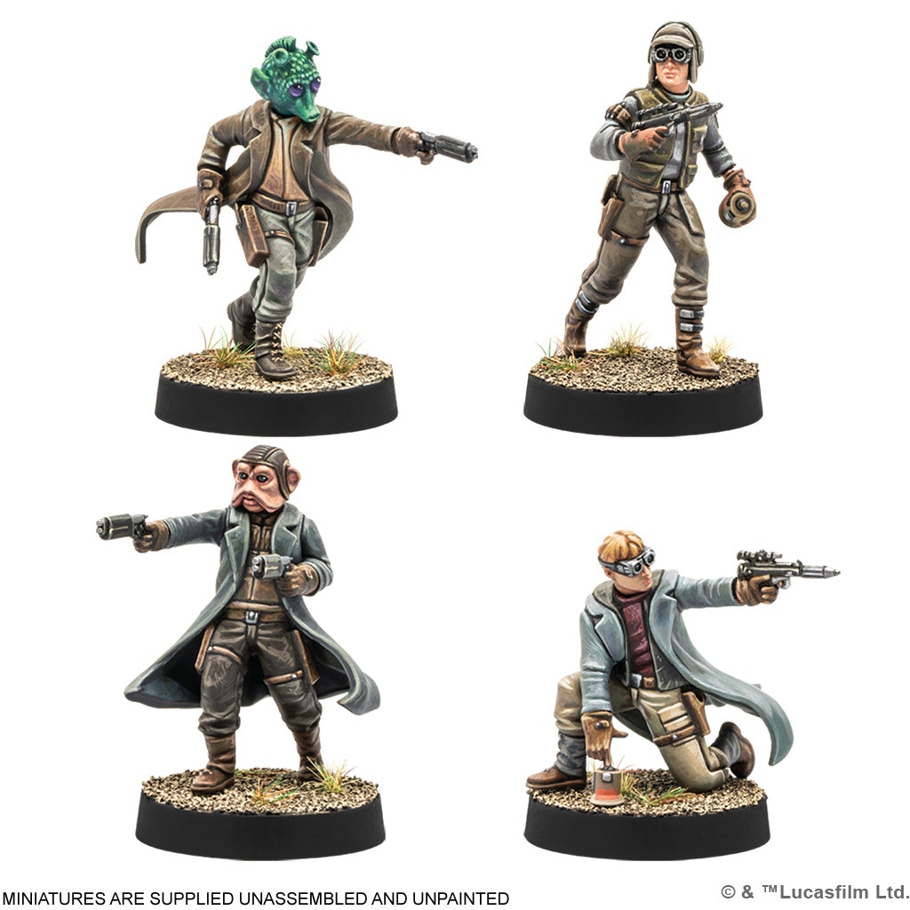 Star Wars Legion: Rebel Sleeper Cell Unit Expansion Miniatures Atomic Mass Games   