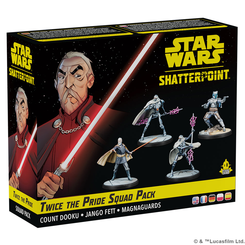 Star Wars Shatterpoint: Twice the Pride Squad Pack Miniatures Atomic Mass Games   