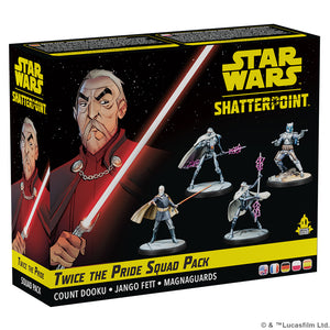 Star Wars Shatterpoint: Twice the Pride Squad Pack Miniatures Asmodee   