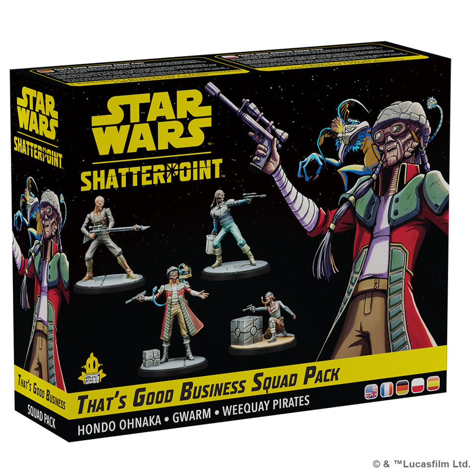 Star Wars Shatterpoint: That's Good Business Squad Pack Miniatures Atomic Mass Games   