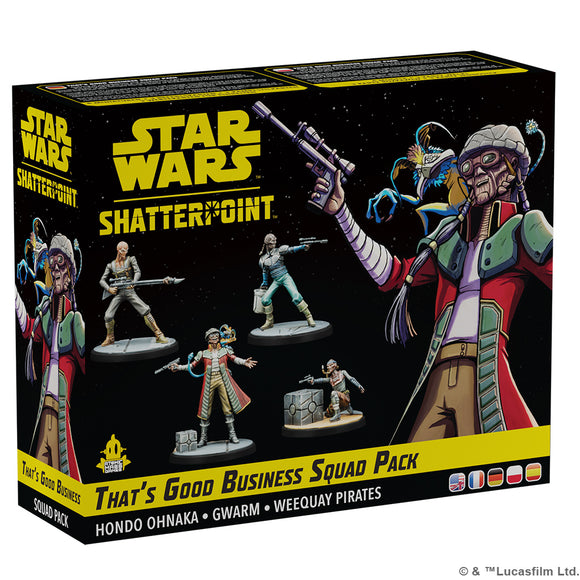 Star Wars Shatterpoint: That's Good Business Squad Pack Miniatures Asmodee   